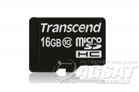 Transcend MicroSDHC 16GB Class 10 фото
