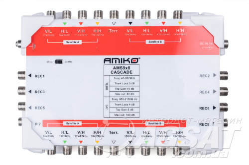 Мультисвіч Amiko AMS9x8 фото