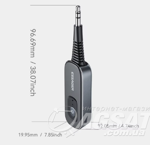 Essager Bluetooth 5.1 Audio Receiver & Transmitter фото
