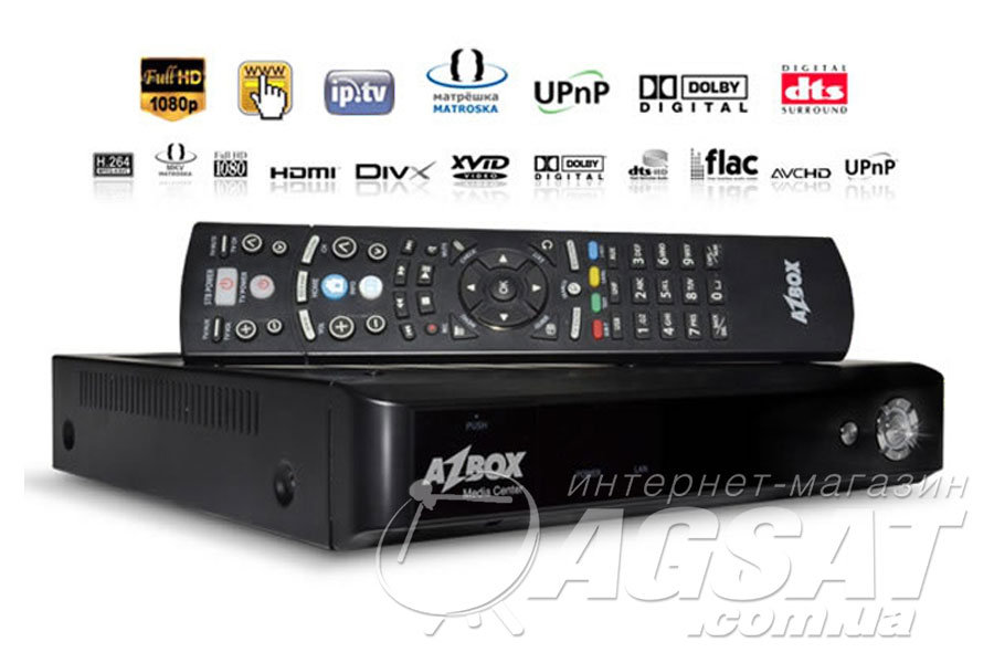 HD медиапроигрыватель AZBOX Media Center: отзывы, цена, купить HD