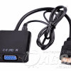 HDMI to VGA адаптер-перехідник з аудіо (шнур 24.5 см) HDMI to VGA адаптер-перехідник з аудіо (шнур 24.5 см) HDMI to VGA адаптер-перехідник з аудіо (шнур 24.5 см)