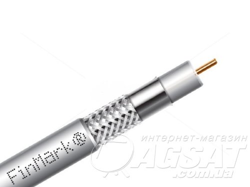 TV кабель FinMark 660BVcu white, медь. (100 м) фото
