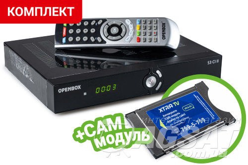 Openbox S3 CI II HD + Xtra TV САМ модуль CI+ Verimatrix фото