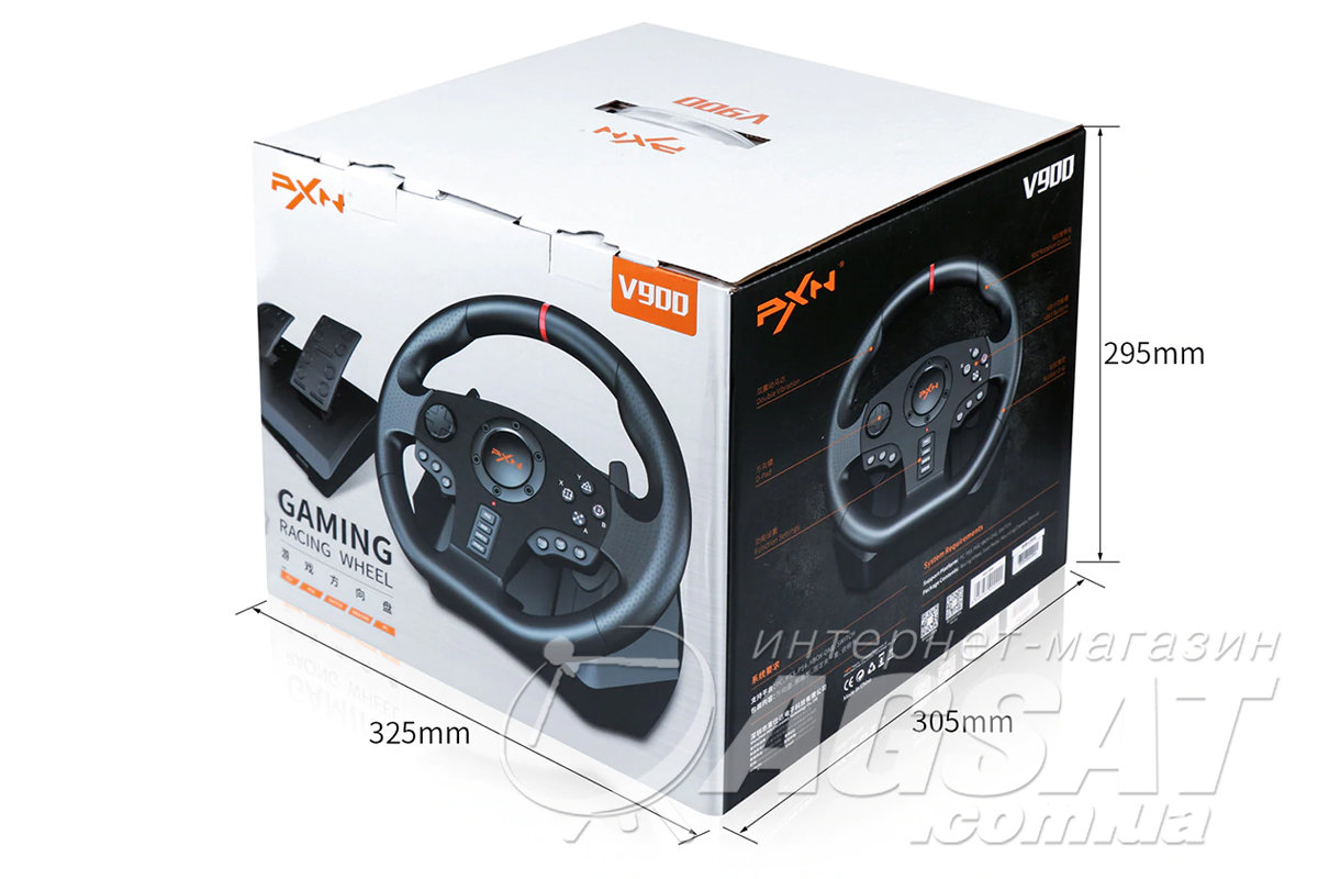 Игровой руль PXN - V900 за 4 599 грн. - купить игровой руль в Киеве ...