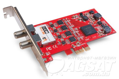 TBS6205 DVB-T2/T/C Quad Tuner PCIe Card фото