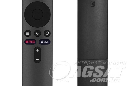 Пульт для XIAOMI MI BOX S Bluetooth (Netflix, Live, з мікрофоном)