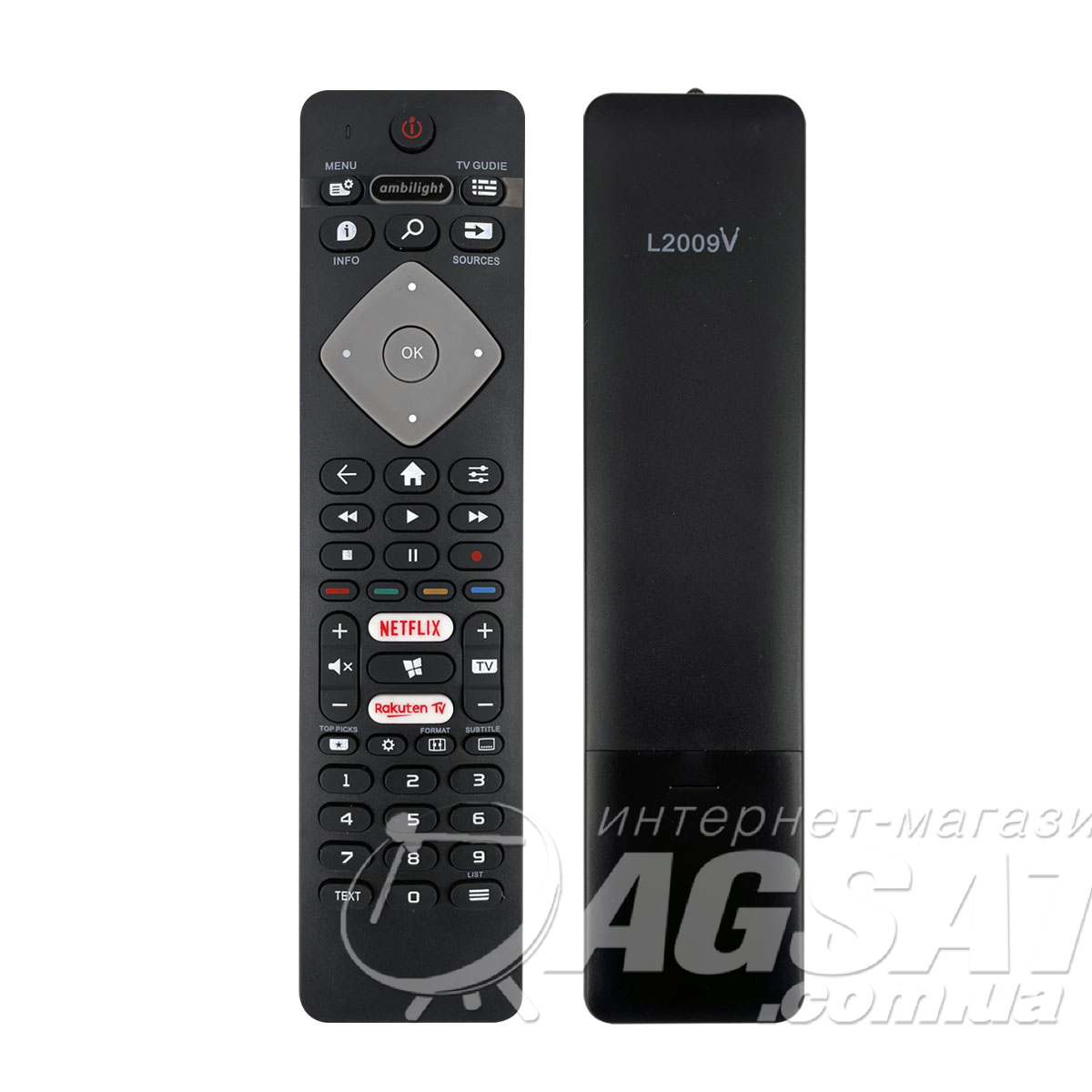 Универсальный пульт для телевизора PHILIPS L2009V