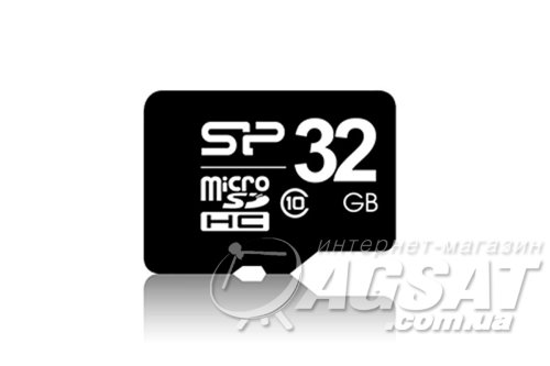 Карта пам'яті Silicon Power MicroSDHC 32Gb Class10 (SP032GBSTH010V10) фото