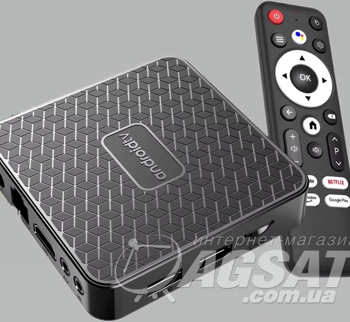 Smart TV Box Android 14 RK3518 (4GB/64GB) — смарт-приставка 4K/8K