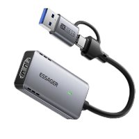 Essager HDMI грабер 4K USB 3.0 (Type-C) фото
