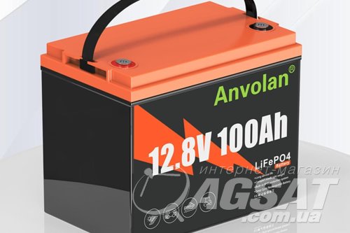 LiFePO4 акумулятор Anvolan 12V 100Ah