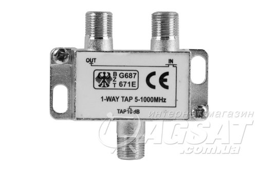 Абонентський ответвитель TAP 1/10