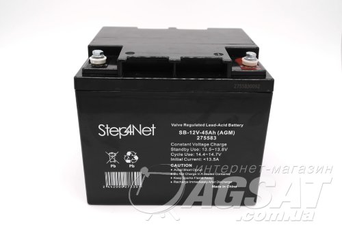 Аккумулятор Step4Net SB-12V-45Аh (AGM) фото