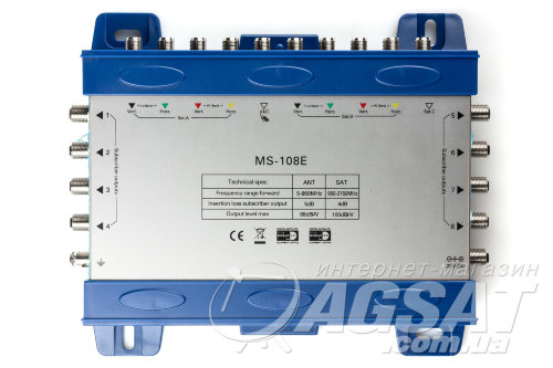 Мультисвитч 10/8 MS-108E фото