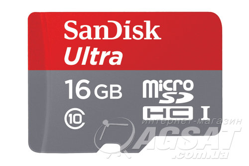 SanDisk 16GB microSDHC C10 Ultra SDSQUNB-016G-GN3MN фото