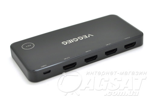 HDMI SWITCH 3/1 VEGGIEG V-HD04 2K*4K фото