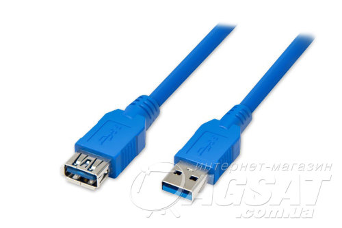 USB 3.0 подовжувач, 3м, AM / AF, Atcom