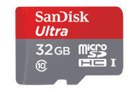 SanDisk 32GB microSDHC C10 UHS-I R48MB/s Ultra фото