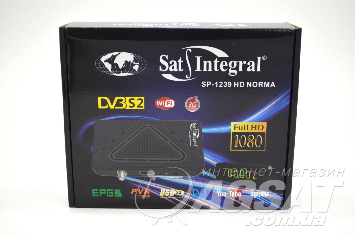 Sat-Integral SP-1239 HD NORMA, ресивер DVB-S2, высококачественное HD ...