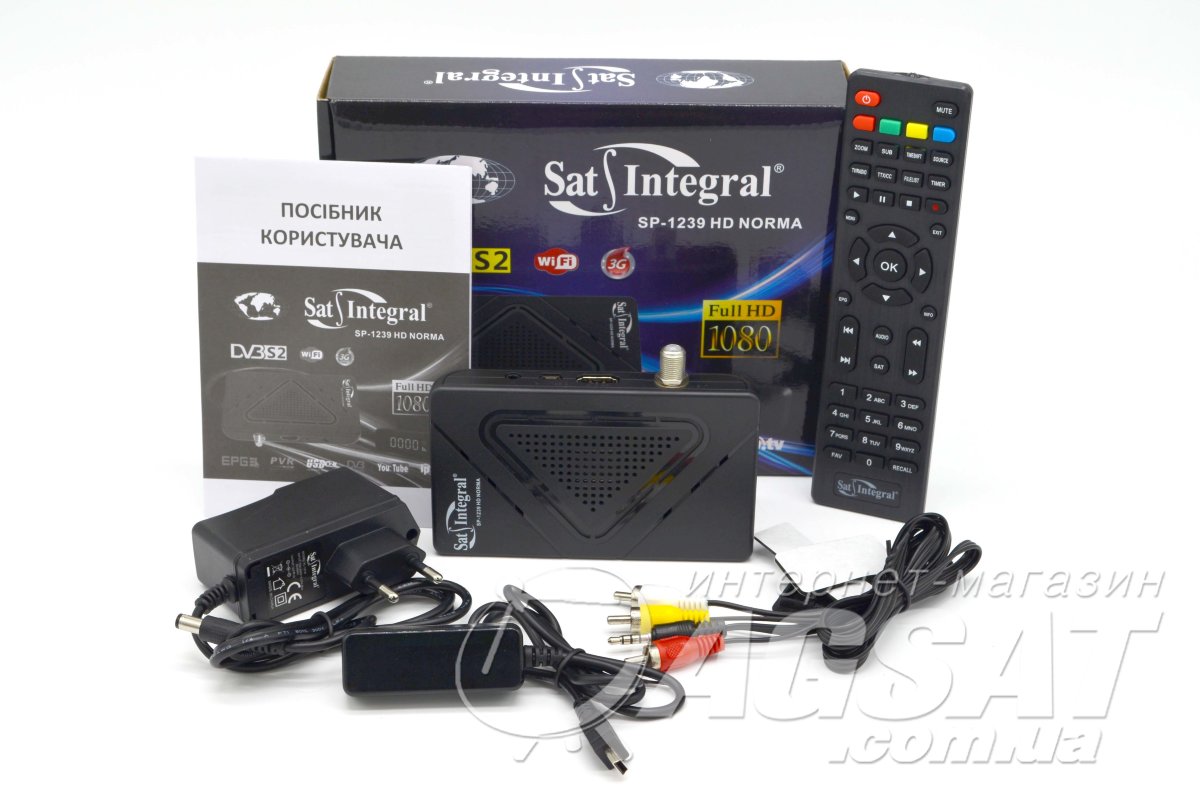 Sat-Integral SP-1239 HD NORMA, ресивер DVB-S2, высококачественное HD ...