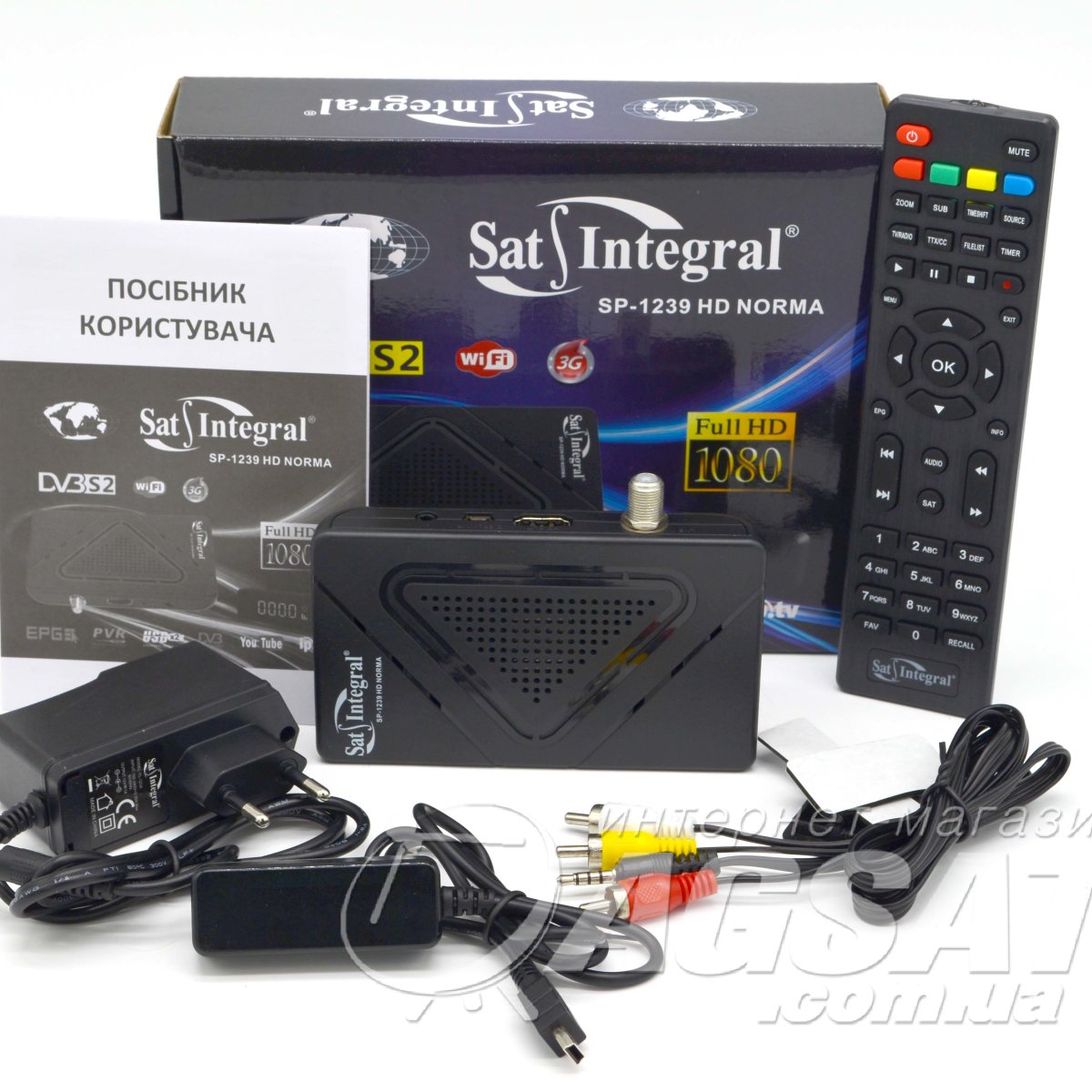 Sat-Integral SP-1239 HD NORMA, ресивер DVB-S2, высококачественное HD ...