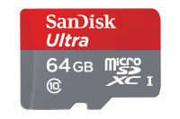 SanDisk 64GB microSDXC C10 UHS-I R48MB / s Ultra фото