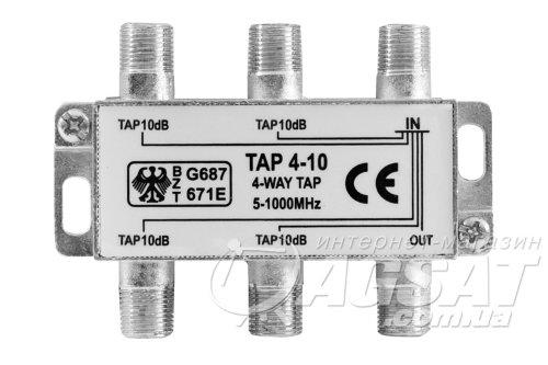 Абонентський ответвитель TAP 4/10