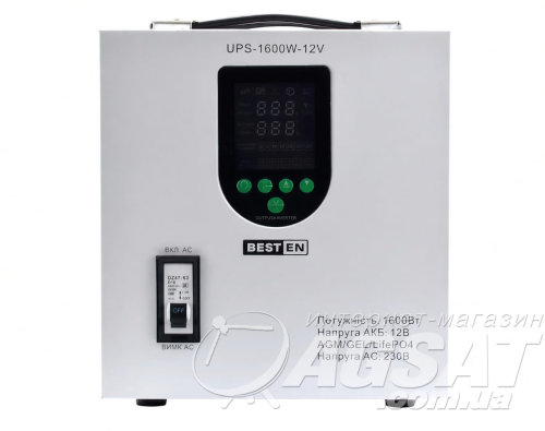 BestEn UPS-1600W-12V (AGM/GEL/LifePO4) фото