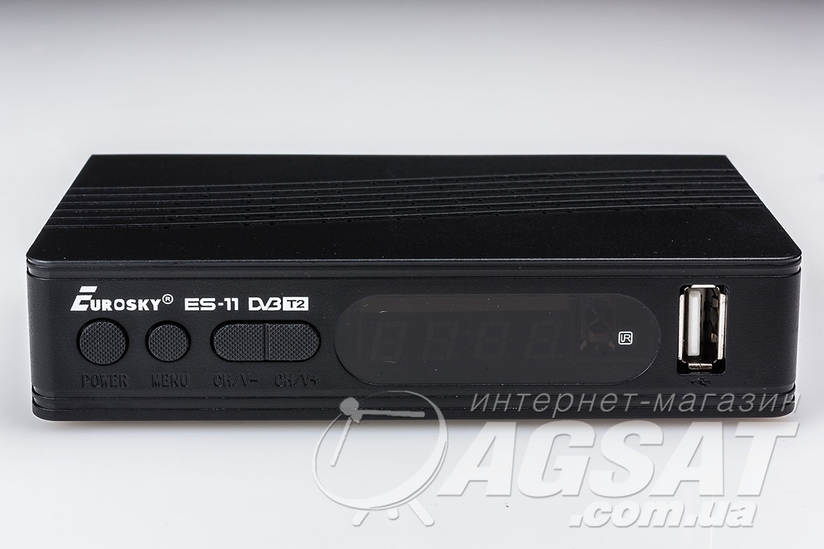 Цифровой эфирный Т2 приемник Eurosky ES-11 DVB-T2: отзывы, цена, купить ...