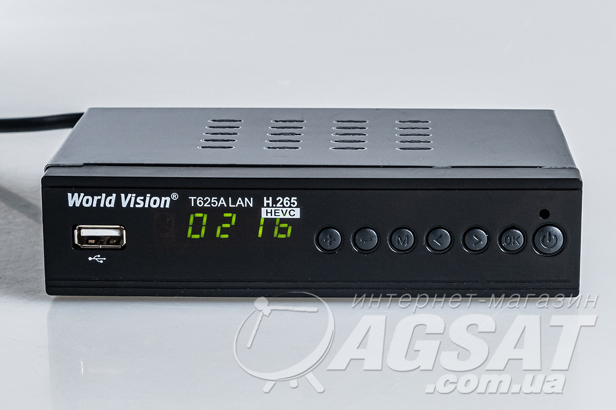 World Vision T625A LAN | Купить Приставка Т2. Цена World Vision T625A ...
