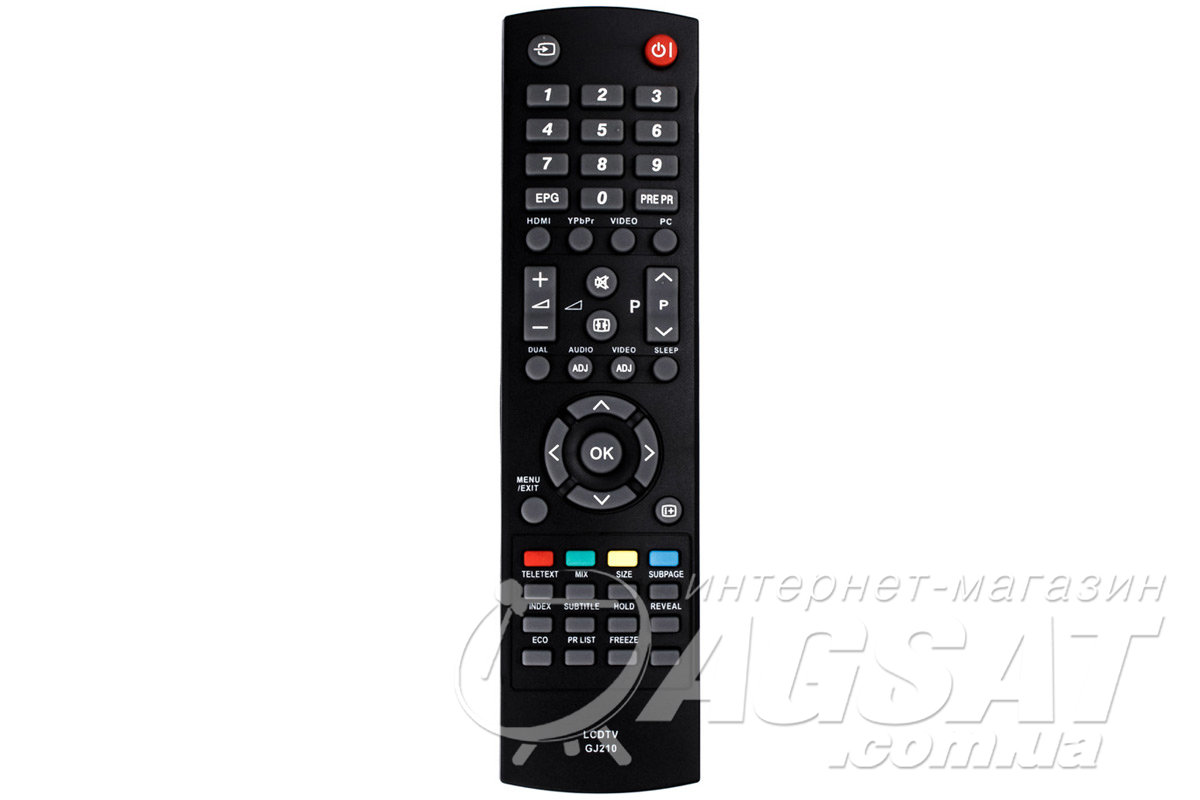 Купить пульт для телевизора SHARP: Пульт SHARP LCDTV GJ210 в Agsat.com.ua