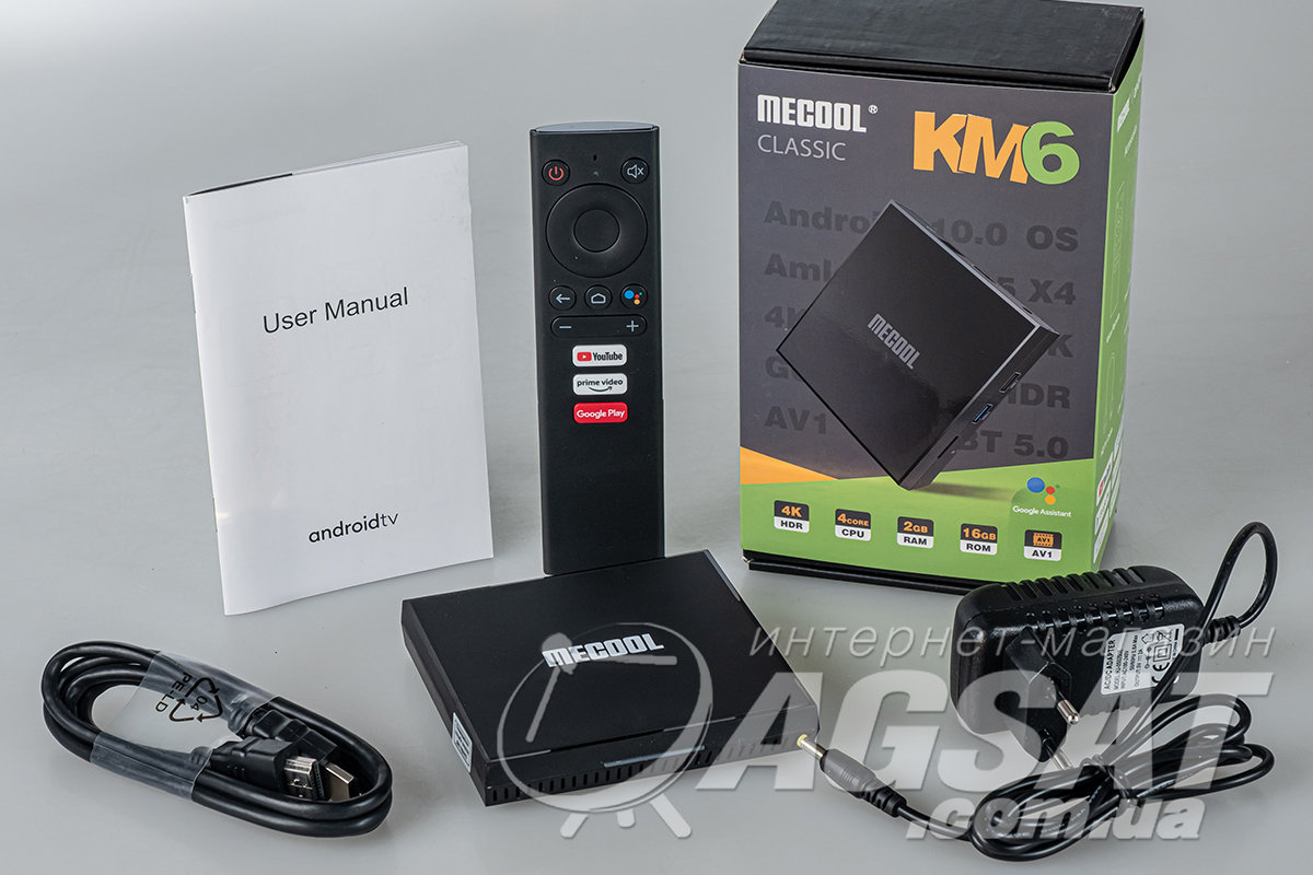 Android ТВ-Бокс Mecool KM6 Classic: цена 2 035 грн., купить Mecool KM6 ...