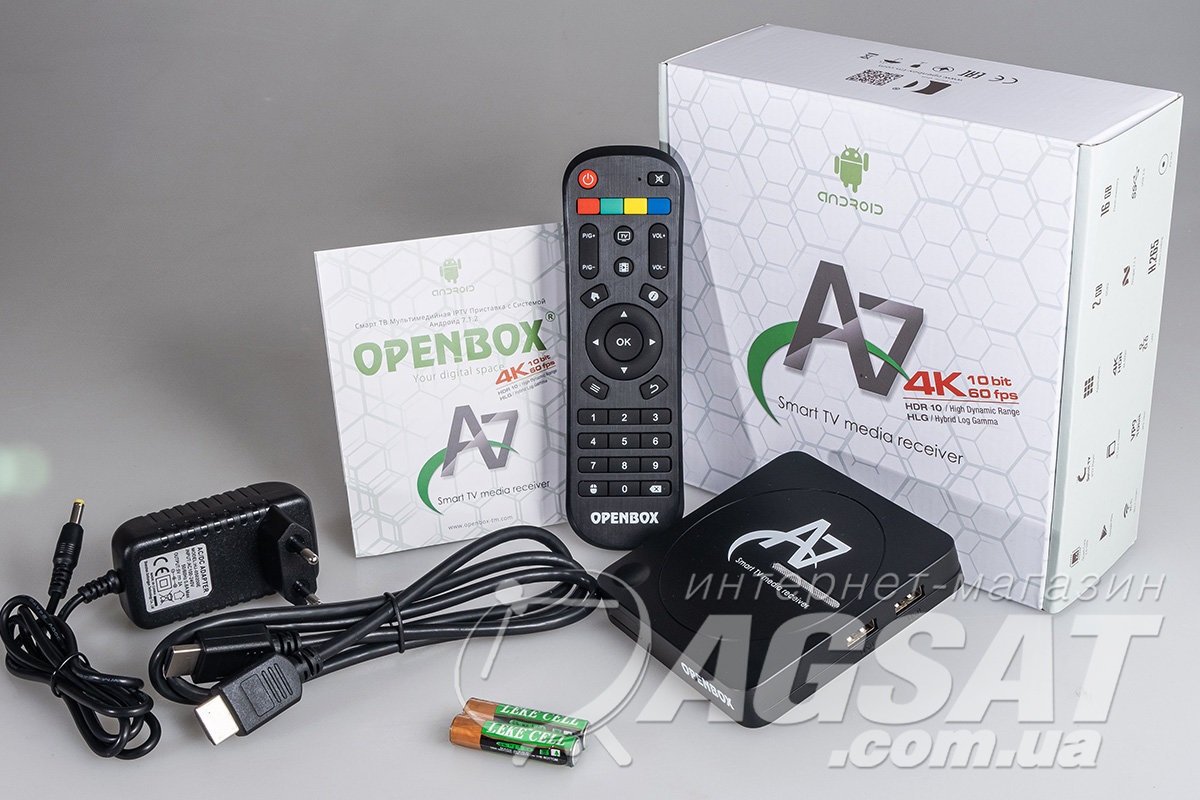 Openbox A7 UHD – Android приставка. Цена, купить Openbox A7 UHD в Киеве