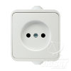 Розетка наружная Ozgunsan 1-я без заземления ozgunsan-out-white-1.jpg