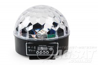 LED Magic Ball Light RGB - кольорова світлодіодна лампа-прожектор диско фото