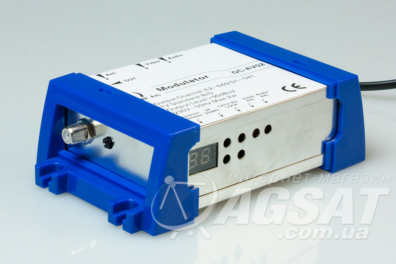 ТВ модулятор GC-AV02. Описание, характеристики, цена ВЧ модулятора GC-AV02.