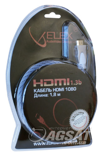 HDMI кабель 1.8 м в блістері фото