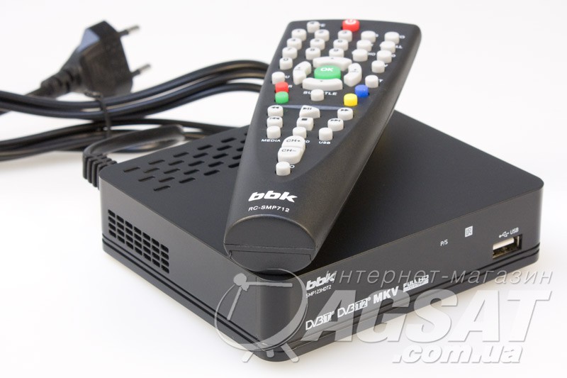 Цифровой телевизионный ресивер BBK SMP123HDT2: отзывы, цена, купить dvb ...