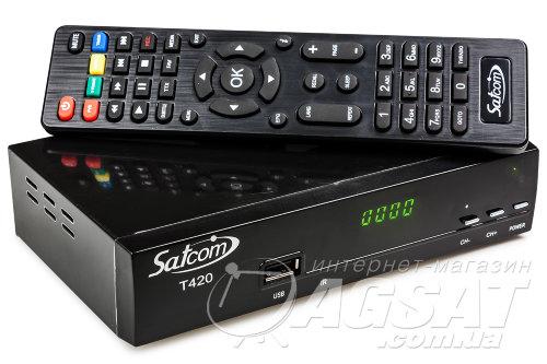 Satcom T420 IPTV DVB-T2 фото