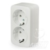 Розетка накладна Ozgunsan 2-я з заземленням uzgunsan-2-white-s-zazemleniem-002.jpg