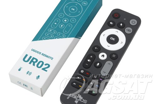 UGOOS UR02 - Універсальний пульт ДУ з ІЧ та Bluetooth