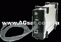 Мережевий зовнішній бокс 3.5 "Agestar NSB3AS1 LAN & USB фото