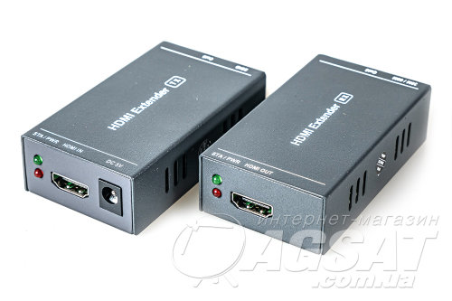Удлинитель HDMI сигнала по витой паре До 60м фото