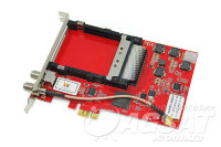 TBS6910 DVB-S2 Dual tuner card PCIe, 2 * CI фото