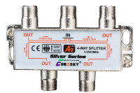 Супутниковий розгалужувач EUROSKY 4 way Splitter фото