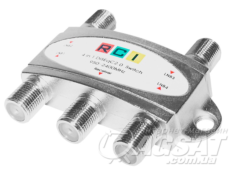 DiSEqC 2.0 4x1 RCI