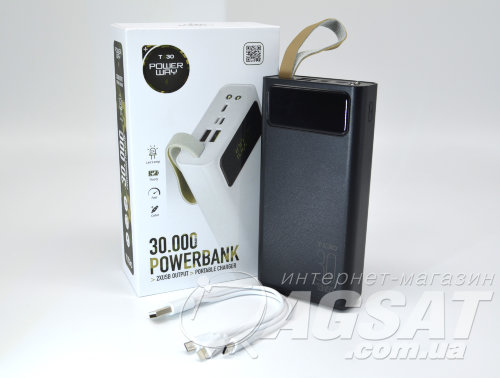 Powerbank 30000mAh PowerWay TX-30 фото