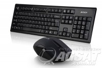 A4Tech 3000N - комплект бездротова клавіатура і миша фото