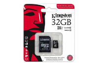 KINGSTON MicroSDHC 32Gb class 10 + SD адаптер фото